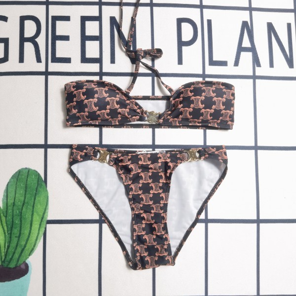 Summer Beach Padded Swimsuit Bikini Two Piece