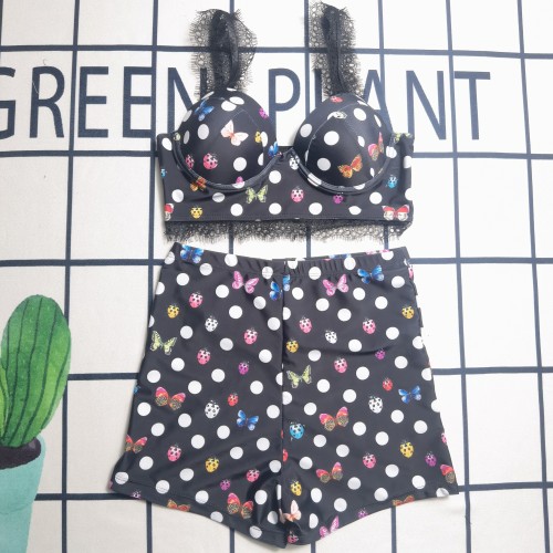 Summer Beach 2 Piece Padded Bikini Swimwear Set