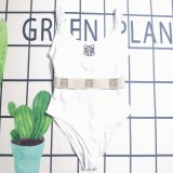 Sexy Sleeveless One Piece Swimsuit