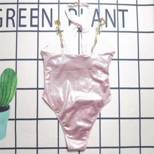 Cross Halter One Piece Swimming