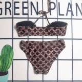 Summer Beach Padded Swimsuit Bikini Two Piece