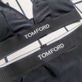 Summer Brand Printed Letter Padded Bikini Straps Beach Swimsuit Set