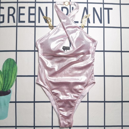 Cross Halter One Piece Swimming