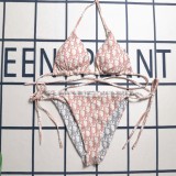 Sexy Halter Bikini Two Piece Set