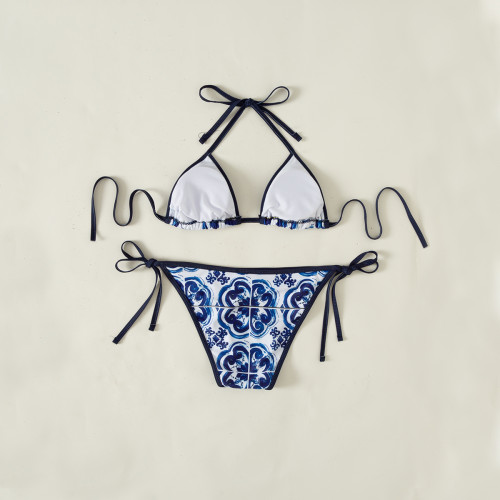 Summer Beachwear Sexy Halter Bikinis Set
