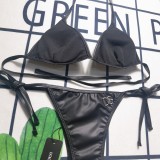 Women Micro G string Brazilian Moonkini Swimwear Bikini Set Beachwear