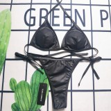 Women Micro G string Brazilian Moonkini Swimwear Bikini Set Beachwear