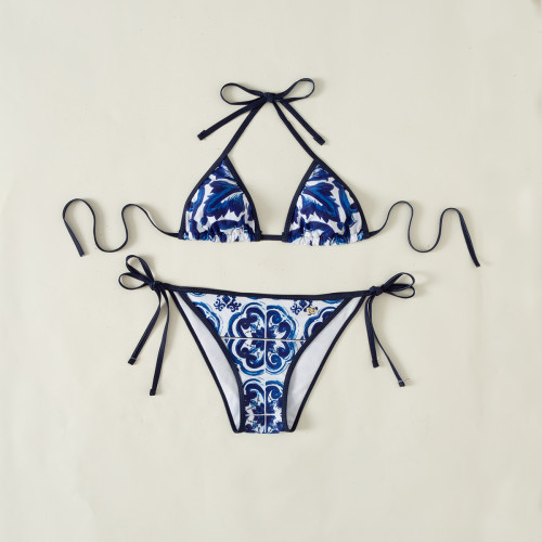 Summer Beachwear Sexy Halter Bikinis Set