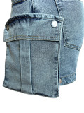 Safari Wide Leg Cargo Jeans