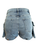 Safari Wide Leg Cargo Jeans