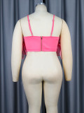 Versatile Camisole Sexy Nightclub Short Mesh Women's Top