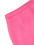 Large Size Mesh Camisole Versatile High Waist Bodycon Skirt Set
