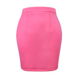 Simple Clothing Versatile Bodycon Skirt