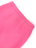 Large Size Mesh Camisole Versatile High Waist Bodycon Skirt Set