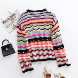 Punk Goth Harajuku Clothes Blouse Y2K Grunge Knitted Pullover Tops