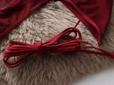 Sexy Lace Lingerie with Gloves Pajamas Gathered Steel Ring Erotic Set