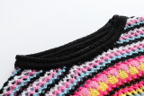 Punk Goth Harajuku Clothes Blouse Y2K Grunge Knitted Pullover Tops