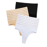 High-waisted Tummy Control Panties Women's Thong
