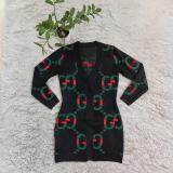 Knitted Cardigan Sweater