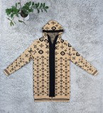 Autumn/winter Casual Knitted Thick Hoodie Sweater