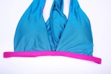 Bikini Back Cross Hollow Backless Swimsuit Beach Split Swimsuit