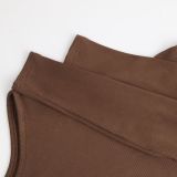 High Necked Long Sleeve Bodysuit