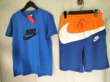 Cotton Mens Shorts Pants Tracksuit Print Logo Splicing Casual Sporstwear