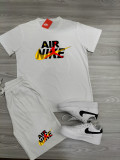 High Quality Cotton Mens Tracksuit Print Logo Sweatshirts Set