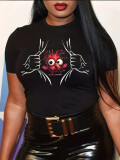 Plus Size Customized Women's Printed T-Shirt