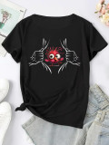 Plus Size Customized Women's Printed T-Shirt