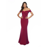 Sexy Sweetheart Sheer Mermaid Evening Dress