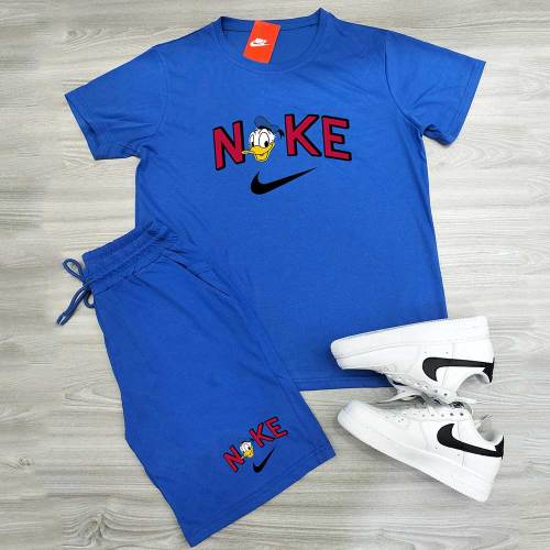 High Quality Cotton Mens Print Sweatshirts Short Set