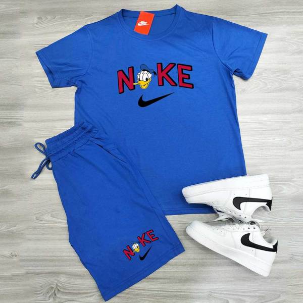 High Quality Cotton Mens Print Sweatshirts Short Set