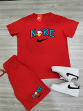 High Quality Cotton Mens Print Sweatshirts Short Set
