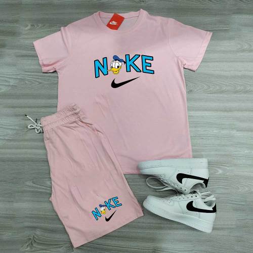 High Quality Cotton Mens Print Sweatshirts Short Set