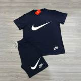 High Quality Cotton Mens Print Letter Sweatshirts Short Set