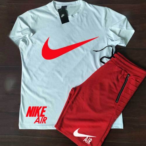 High Quality Cotton Mens Print Sweatshirts Short Set