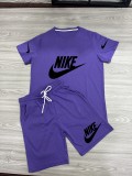 High Quality Cotton Mens Print Sweatshirts Short Set