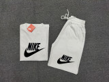 High Quality Cotton Mens Print Sweatshirts Short Set