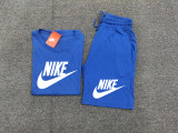 High Quality Cotton Mens Print Sweatshirts Short Set