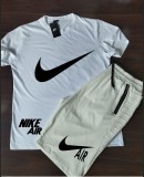 High Quality Cotton Mens Print Sweatshirts Short Set