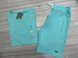 High Quality Cotton Mens Print Letter Sweatshirts Short Set