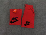 High Quality Cotton Mens Print Sweatshirts Short Set