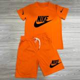 High Quality Cotton Mens Print Sweatshirts Short Set