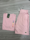 High Quality Cotton Mens Print Letter Sweatshirts Short Set