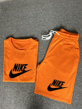 High Quality Cotton Mens Print Sweatshirts Short Set
