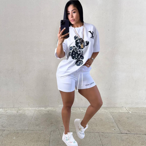 Casual Printed Short Set