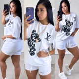 Casual Printed Short Set