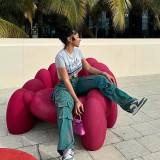 Women's Letter Print Round Neck Slim Fit Crop Top Fashion Casual Tee