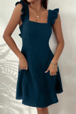 Women's Idyllic Sexy Backless Short Dress 2023 New Holiday Beach Dress